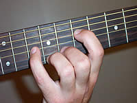 Guitar Chord A+7 Voicing 3