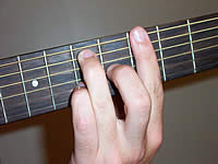 Guitar Chord A13 Voicing 2