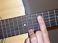 Guitar Chord A13sus4 Voicing 5