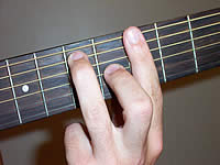 Guitar Chord A7 Voicing 2