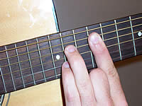 Guitar Chord A7 Voicing 5