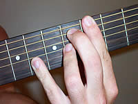 Guitar Chord A7b5(#9) Voicing 2