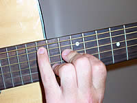 Guitar Chord A7b5(#9) Voicing 5