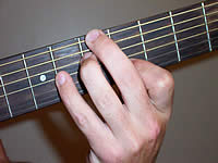 Guitar Chord A7b5 Voicing 2
