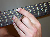 Guitar Chord A7#9 Voicing 4