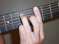 Guitar Chord A9 Voicing 3