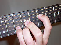 Guitar Chord A Voicing 3
