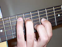 Guitar Chord A Voicing 4