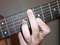 Guitar Chord Ab+7#9 Voicing 3
