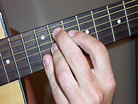 Guitar Chord Ab+7#9 Voicing 5