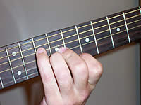Guitar Chord Ab+ Voicing 3