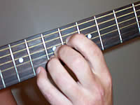 Guitar Chord Ab7b5 Voicing 3