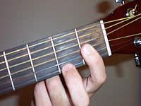 Guitar Chord Ab7#11 Voicing 1