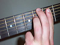 Guitar Chord Ab9#11 Voicing 1