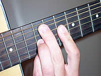 Guitar Chord Am7 Voicing 4