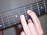 Guitar Chord Am7b5 Voicing 3