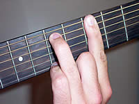 Guitar Chord Am9 Voicing 2