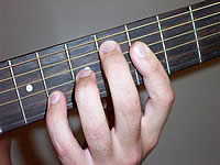 Guitar Chord B+7#9 Voicing 2