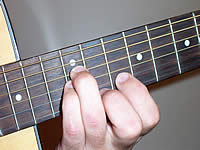 Guitar Chord B+7#9 Voicing 5