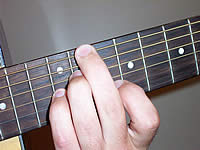 Guitar Chord B+9 Voicing 3