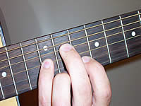 Guitar Chord B+9 Voicing 4