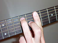 Guitar Chord B7 Voicing 3