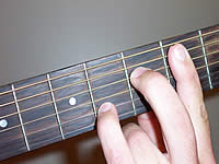 Guitar Chord B7b5 Voicing 2