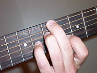 Guitar Chord B7b5 Voicing 3
