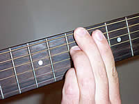 Guitar Chord B9b5 Voicing 2