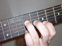 Guitar Chord Badd9 Voicing 3