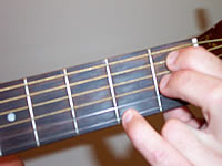 Guitar Chord Bb+7b9 Voicing 1