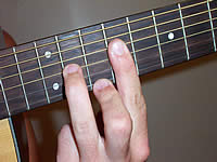 Guitar Chord Bb+7b9 Voicing 3
