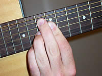 Guitar Chord Bb+7b9 Voicing 5