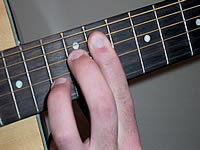 Guitar Chord Bb+9 Voicing 4