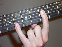 Guitar Chord Bb5 Voicing 2