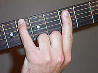 Guitar Chord Bb6/9 Voicing 2