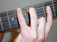 Guitar Chord Bb6 Voicing 2
