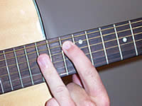 Guitar Chord Bb6 Voicing 5