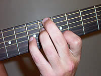 Guitar Chord Bb7b5 Voicing 3
