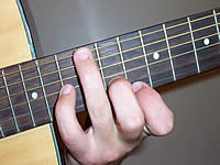 Guitar Chord Bb7b5 Voicing 5