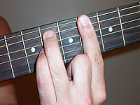 Guitar Chord Bb7sus4 Voicing 3