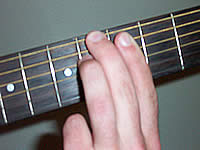 Guitar Chord Bb9#11 Voicing 3