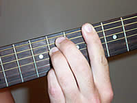 Guitar Chord Bbm(add9) Voicing 2