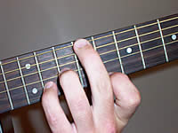 Guitar Chord Bbm(add9) Voicing 3