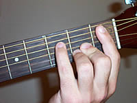 Guitar Chord Bbm(maj7) Voicing 1