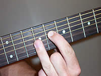 Guitar Chord Bbm7b5 Voicing 3