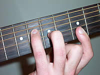 Guitar Chord Bbmaj7b5 Voicing 2