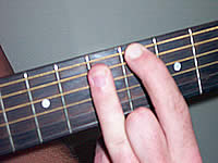 Guitar Chord Bbmaj7b5 Voicing 3