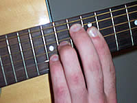 Guitar Chord Bbmaj7b5 Voicing 4