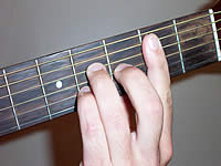 Guitar Chord Bmaj7 Voicing 1